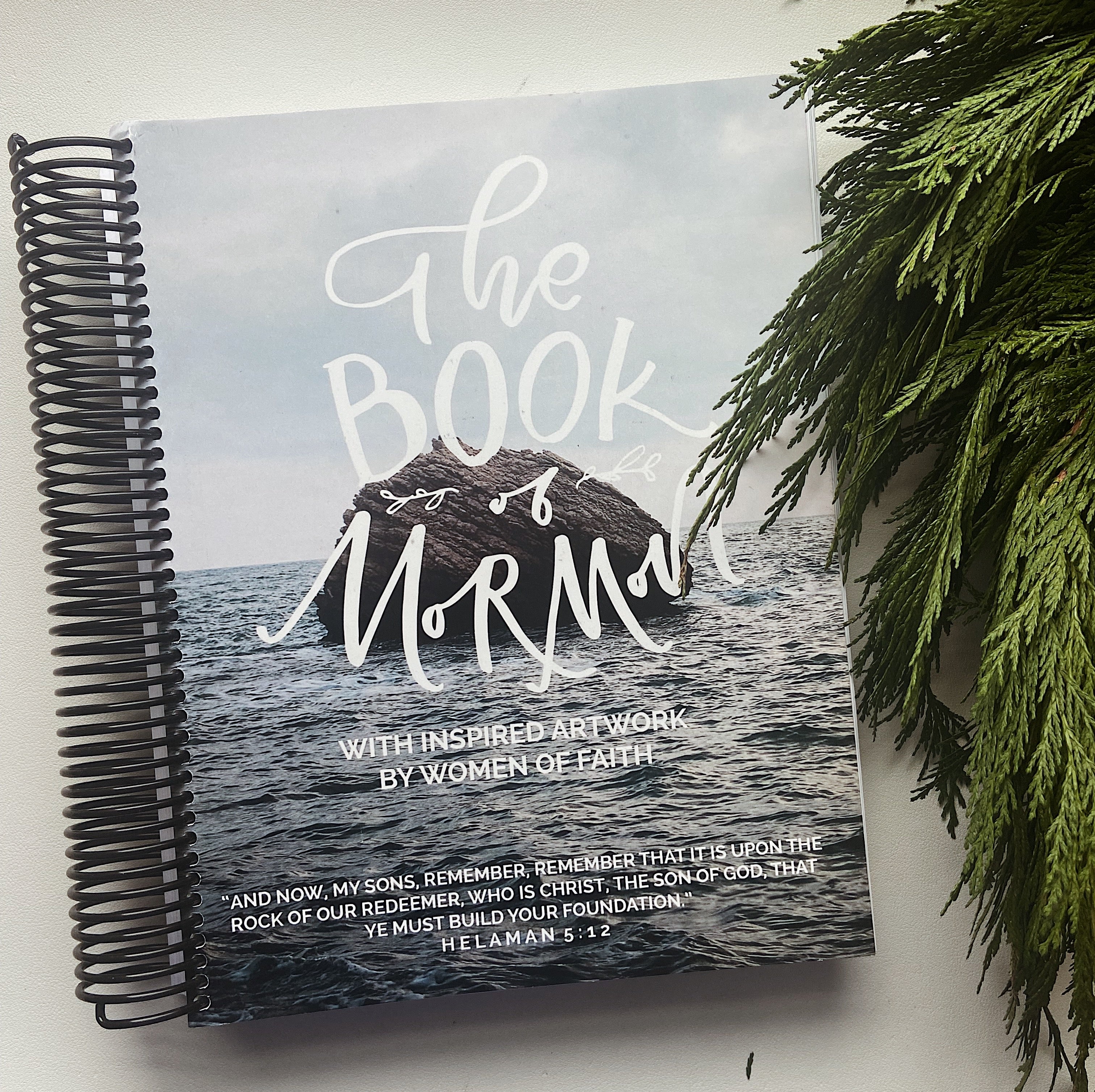 Wide Margin Book of Mormon Spiral Bound