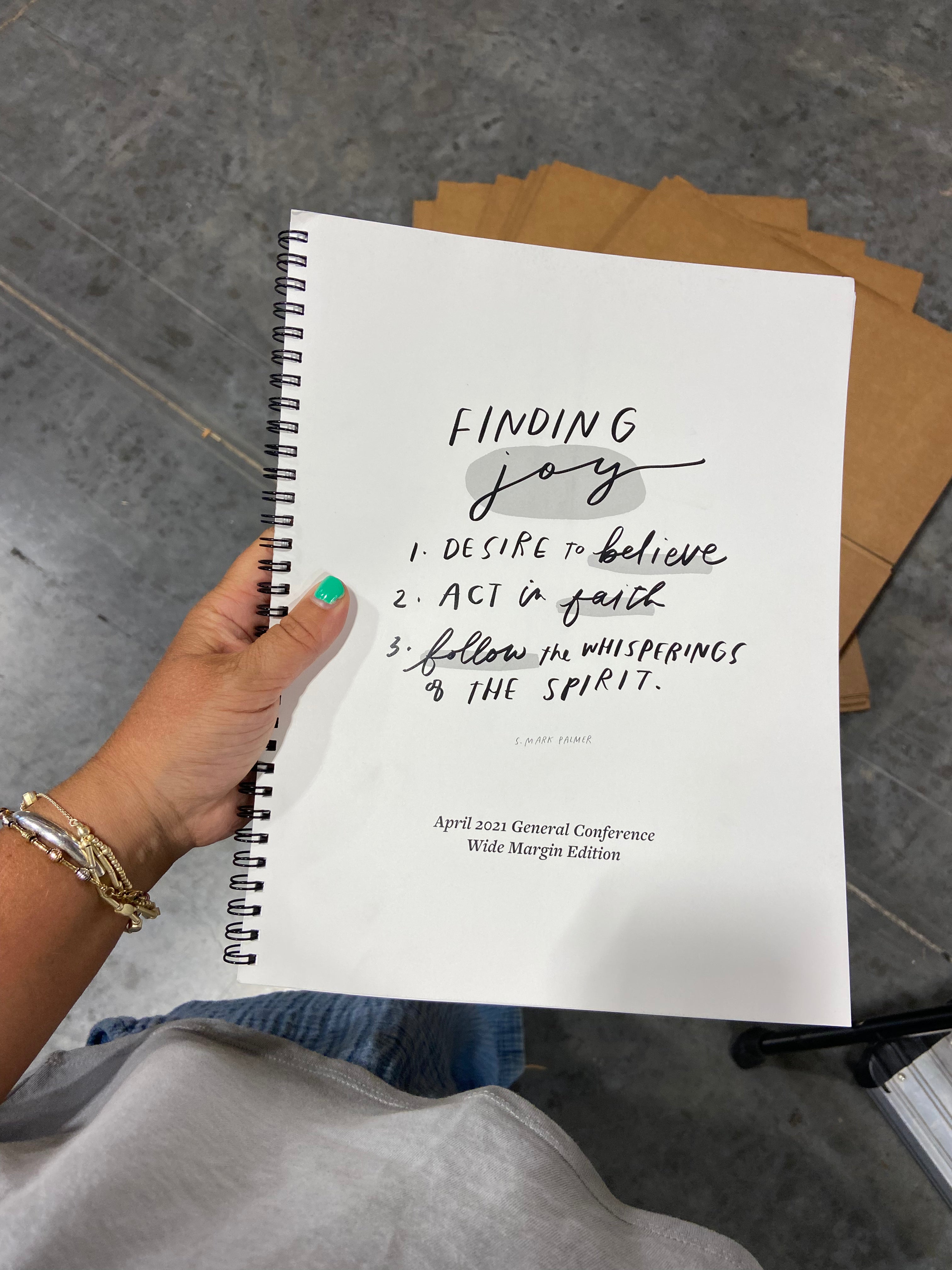 April 2021 General Conference Wide Margin Printed & Bound