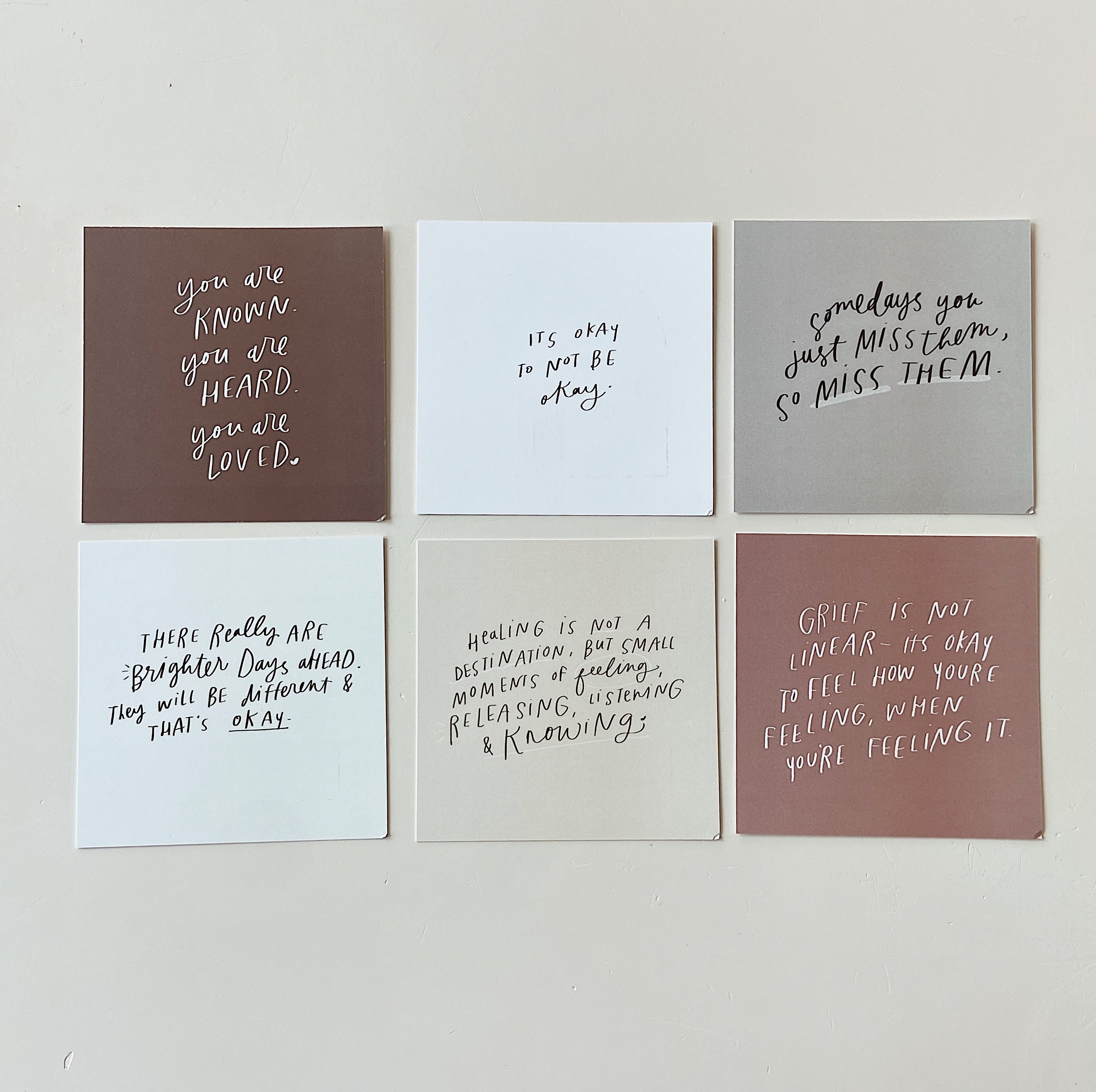 Grief Affirmation Cards