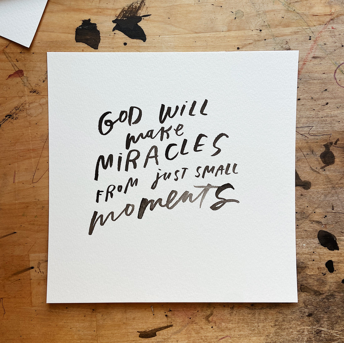 Miracles from Moments: Original Artwork